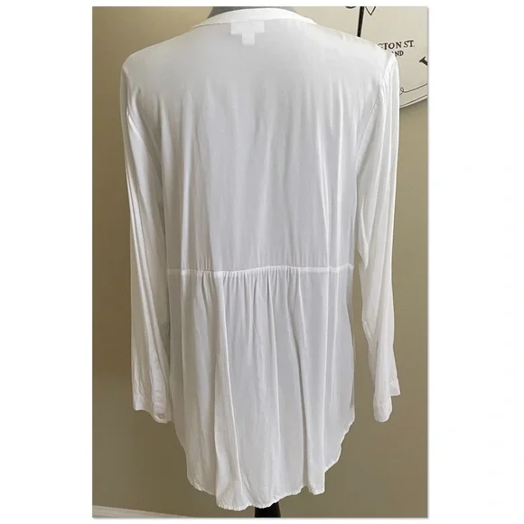 J. JILL TUNIC WHITE SIZE LP - Picture 3 of 8